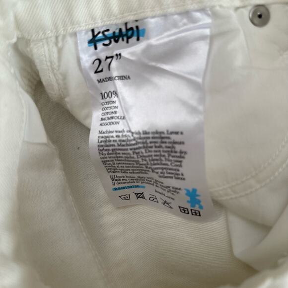 NWOT Ksubi Melrose Jean Blanc – Sz 27” - Picture 9 of 10